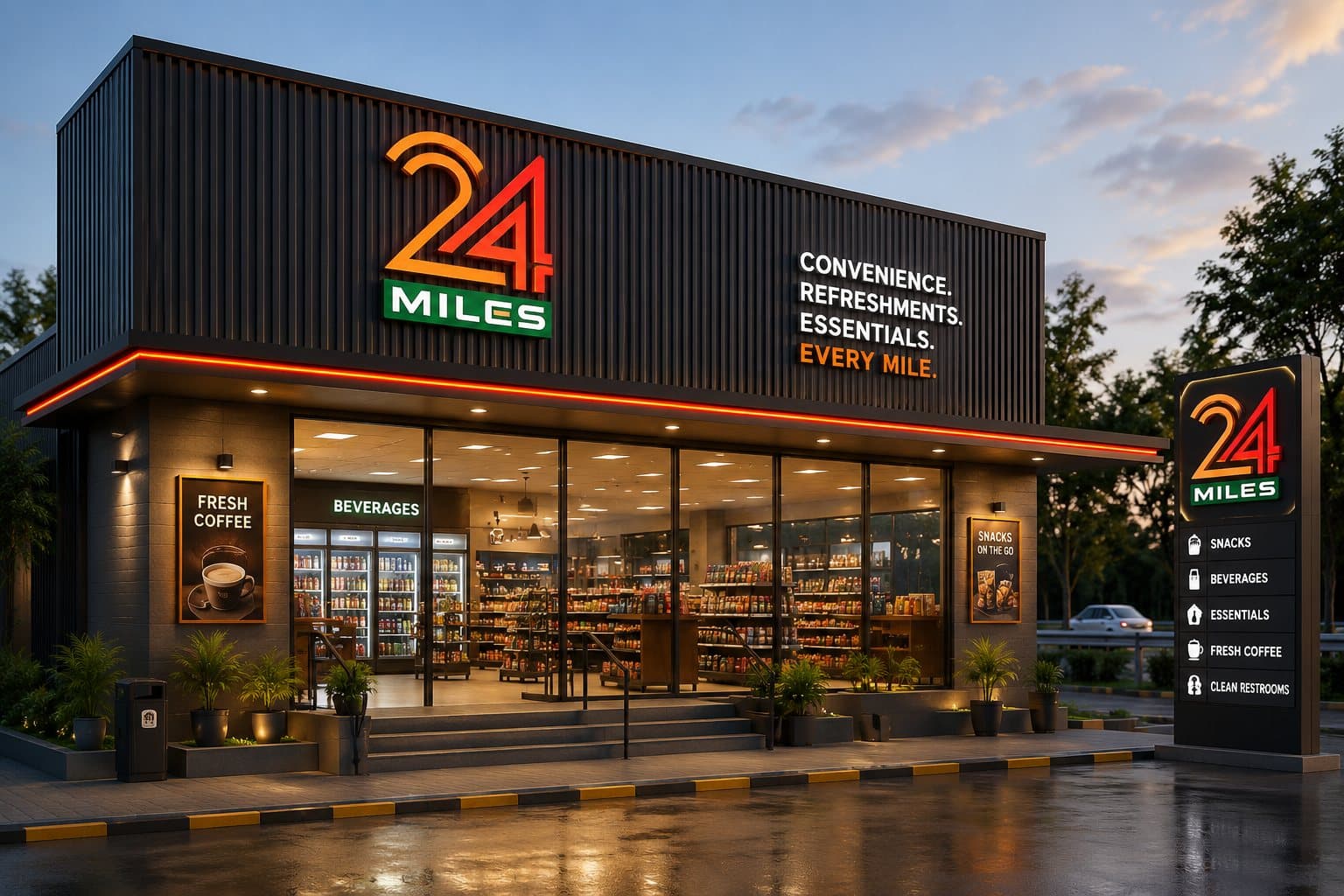 24Miles store in Uttarakhand